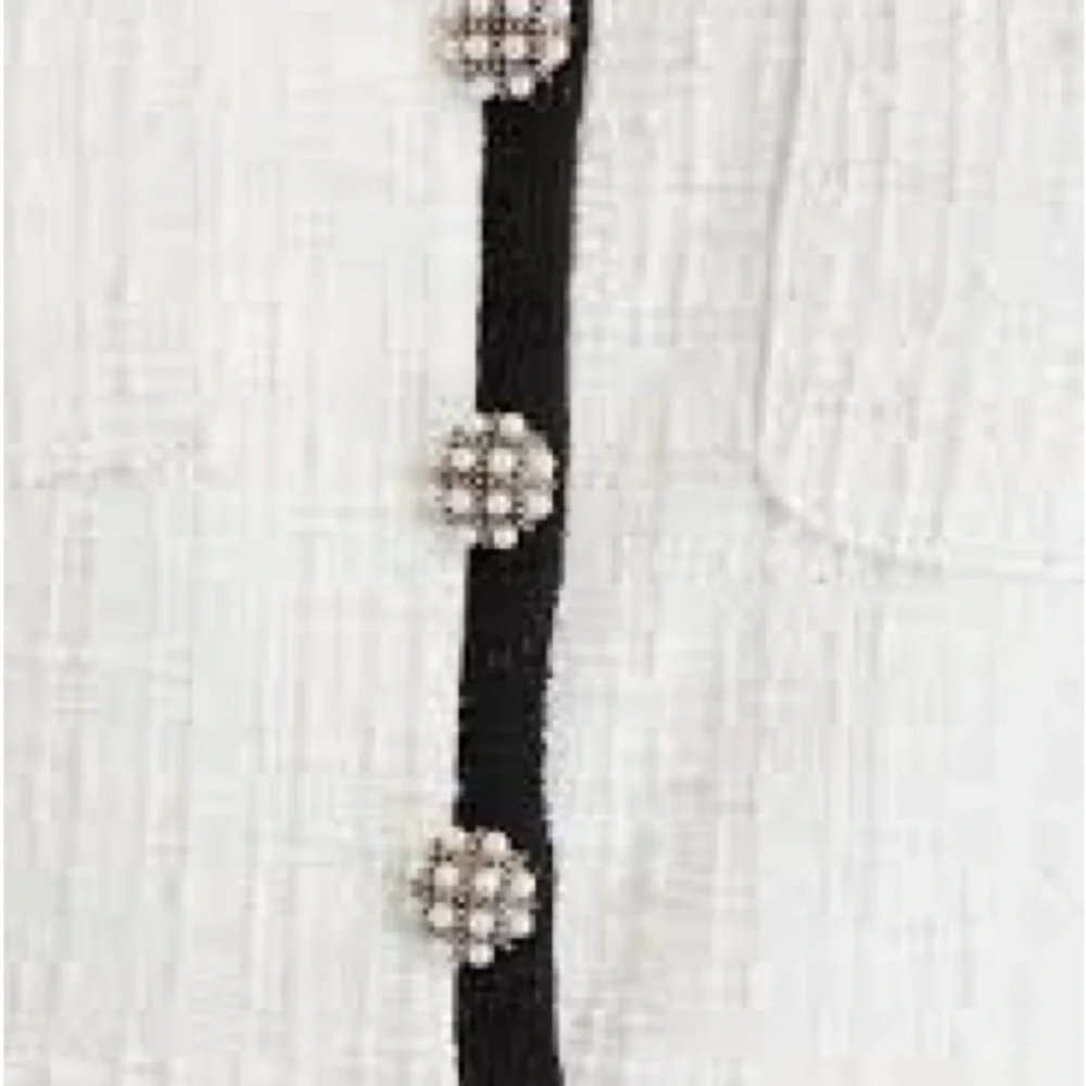 Alice+Olivia White White Tweed Mini Romper - Picture 4 of 7